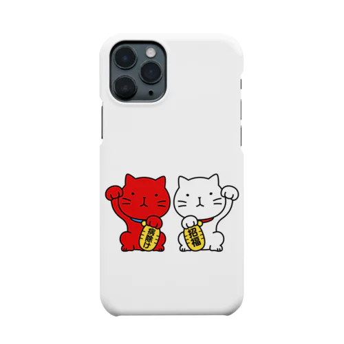 招き猫！ iPhone Smartphone Case