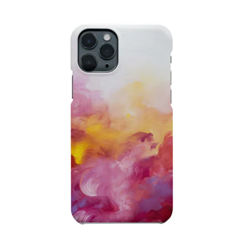 昼の煙と夜の霧　"昼" iPhone Smartphone Case