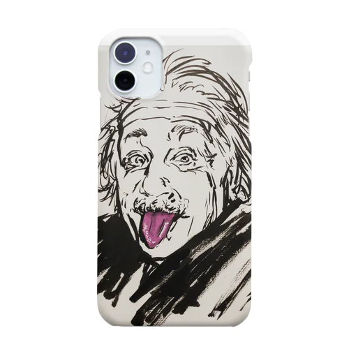 ベロ出しアインシュタイン  iPhone Smartphone Case