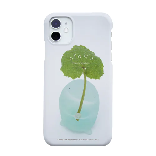 はっぱのカサ♪ iPhone Smartphone Case