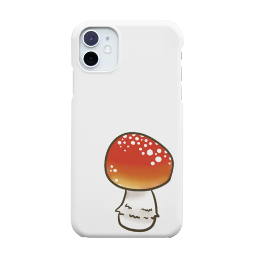 赤いきのこ iPhone Smartphone Case