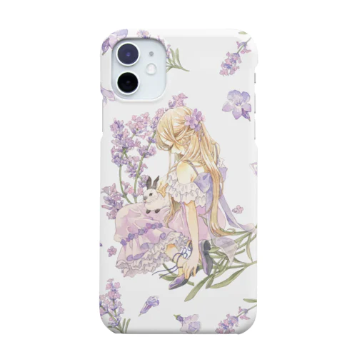ラベンダー iPhone Smartphone Case
