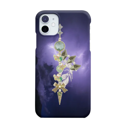 雷鳴の羽根 iPhone Smartphone Case