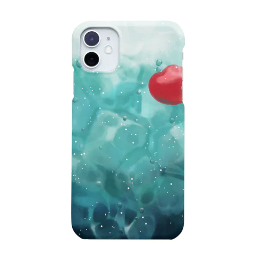 水中のソーダ iPhone Smartphone Case