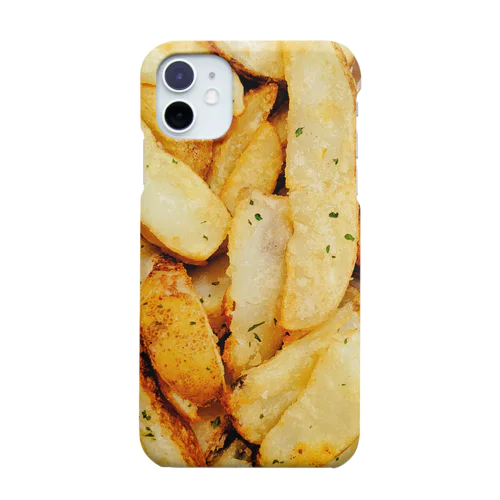 飯テロ(フライドポテト) iPhone Smartphone Case