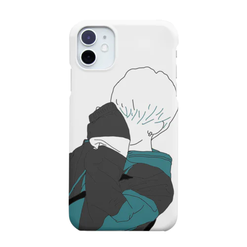 イラスト男子２ iPhone Smartphone Case