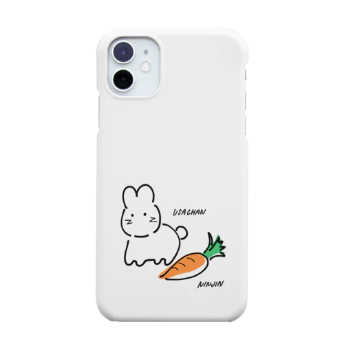 USACHANとNINJIN iPhone Smartphone Case