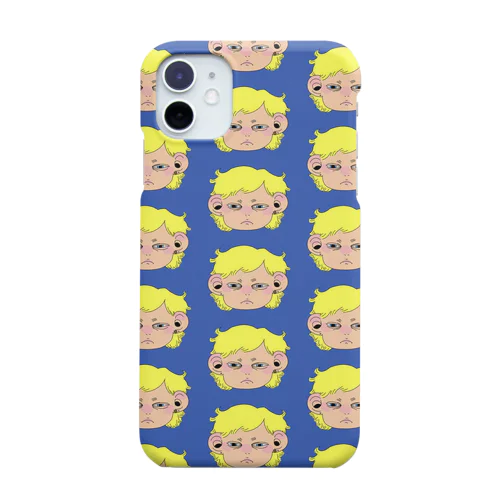 目つきの悪い男の子 iPhone Smartphone Case