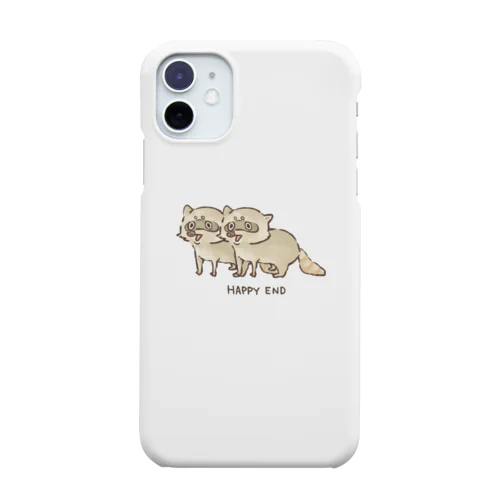 アライグマのﾌｪ~ iPhone Smartphone Case
