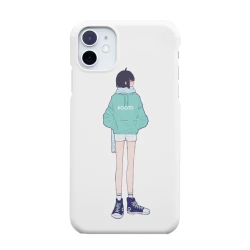#OOTD_パーカー iPhone Smartphone Case