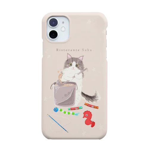 リストランテ・さば iPhone Smartphone Case