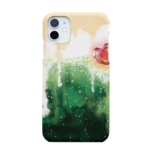 メロンソーダの心臓 iPhone Smartphone Case