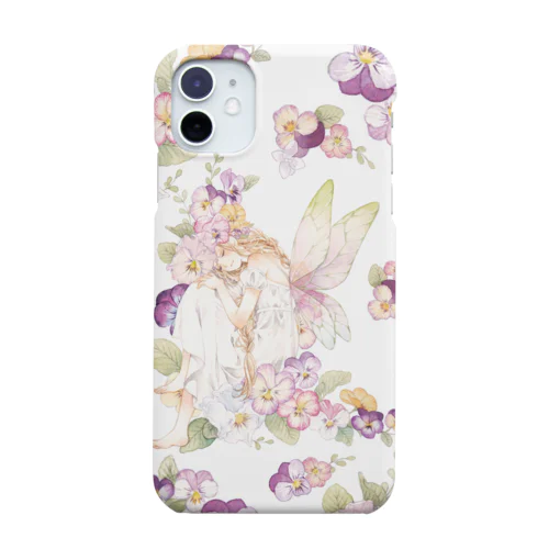 パンジー iPhone Smartphone Case