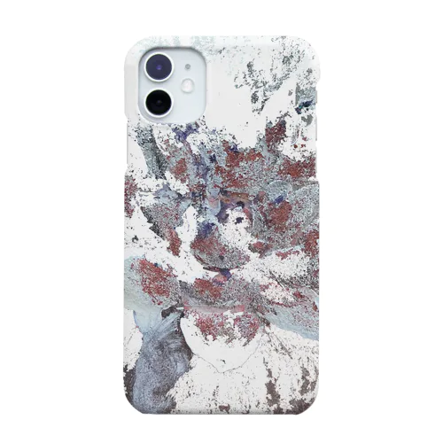 多肉植物　Silver　銀箔 iPhone Smartphone Case