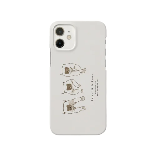 ３匹のこぐま iPhone Smartphone Case