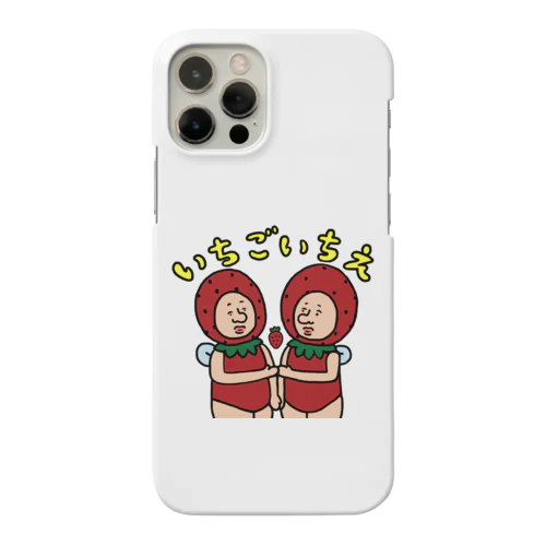 いちごの妖精さん　いちごいちえ iPhone Smartphone Case