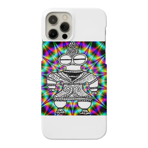 スーパーレア　遮光器土偶くん！！！ iPhone Smartphone Case