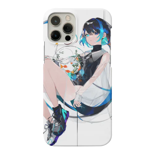 水槽と女の子 iPhone Smartphone Case