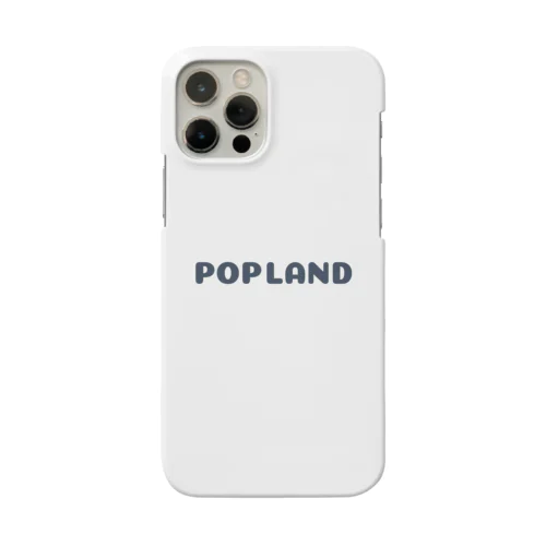 POPLANDロゴ iPhone Smartphone Case