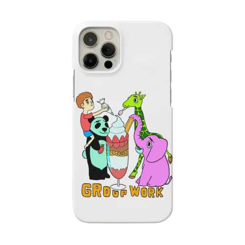 きょうどうさぎょう iPhone Smartphone Case