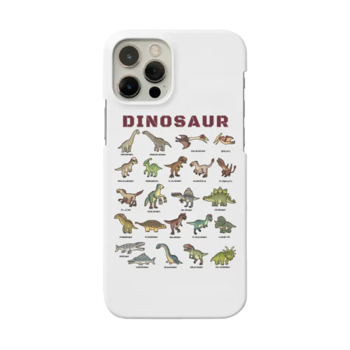 ちょっとゆるい恐竜図鑑 iPhone Smartphone Case