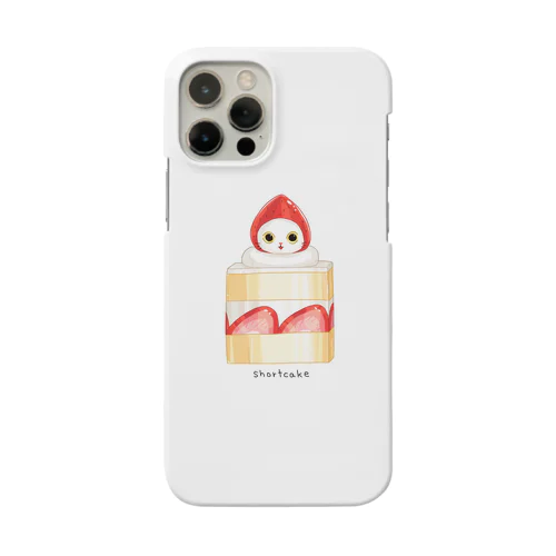 ショートケーキねこ iPhone Smartphone Case