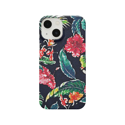 ハワイアンフラワー iPhone Smartphone Case