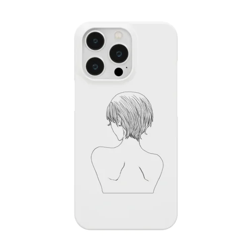 せなかきれいだな iPhone Smartphone Case