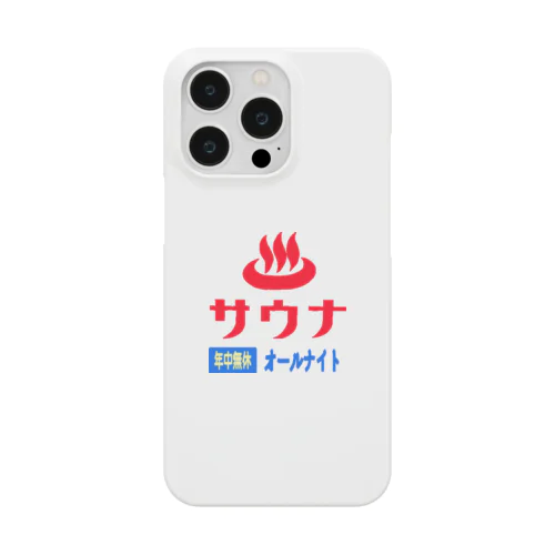 レトロサウナ iPhone Smartphone Case