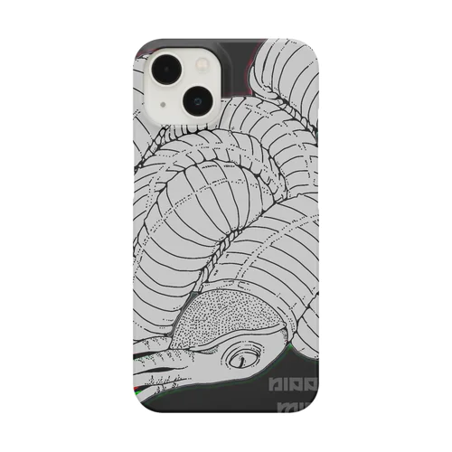 ニッポニテス(白) iPhone Smartphone Case