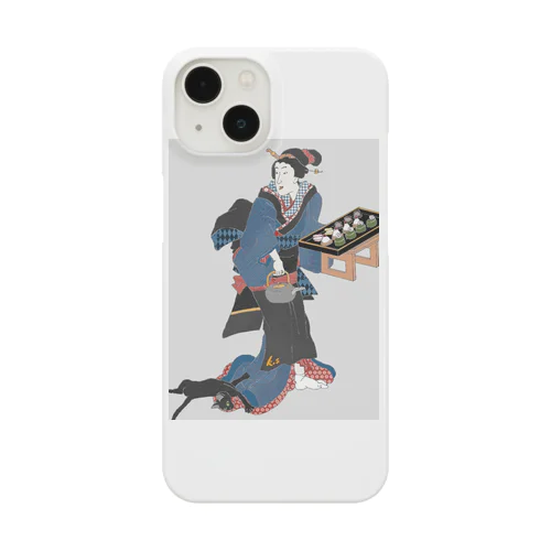 OK! I can be a waitress, I can be a waitress! #ねこのきもち iPhone Smartphone Case