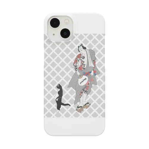 outfit of the day / 毎日がタキシード🐱 iPhone Smartphone Case