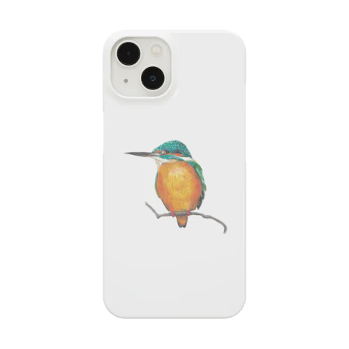 [森図鑑] カワセミ iPhone Smartphone Case