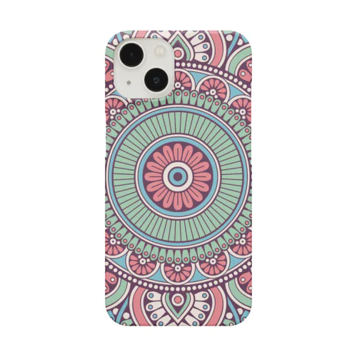 曼荼羅 / 朝焼け-Asayake- iPhone Smartphone Case