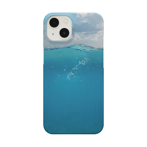 アンダーザシー・アンドスカイブルー iPhone Smartphone Case