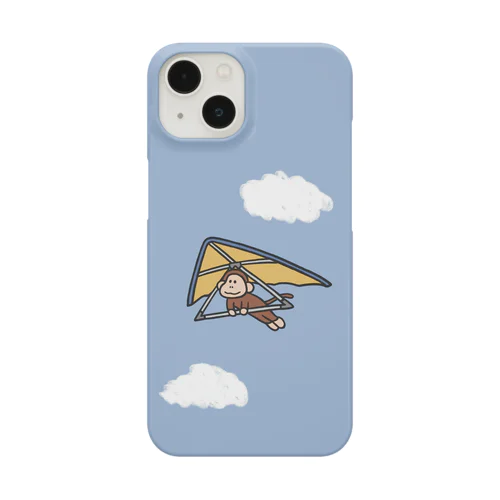 ハンググライダーさる iPhone Smartphone Case