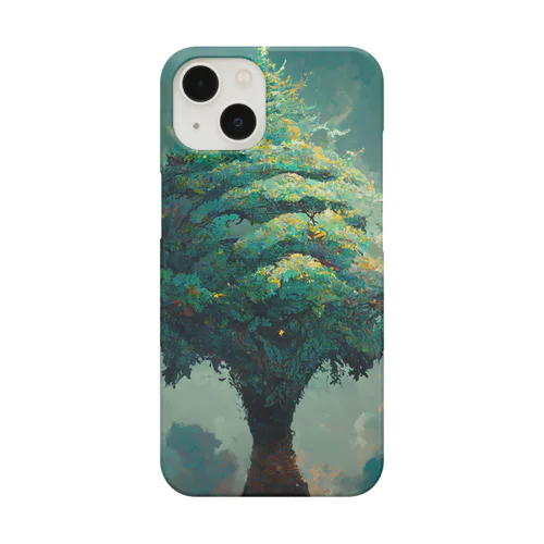 神秘の森スマホケース iPhone Smartphone Case