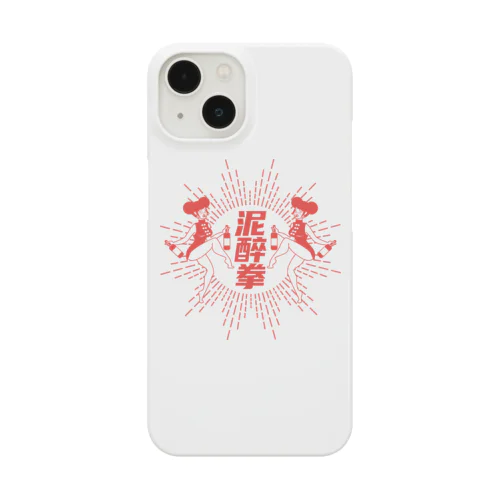 【赤】泥酔拳 iPhone Smartphone Case