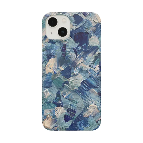 いつでもやっぱり青は美しい iPhone Smartphone Case