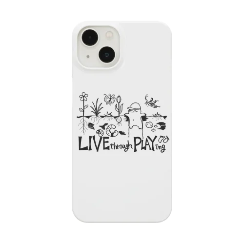 遊ぶことは生きること！もぐらのもぐたん iPhone Smartphone Case