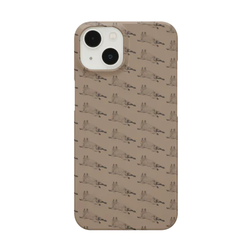 フレブルモノグラム風 iPhone Smartphone Case
