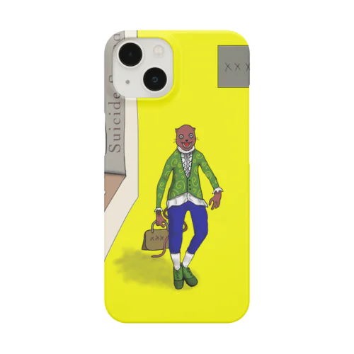 パリでの買い物 iPhone Smartphone Case