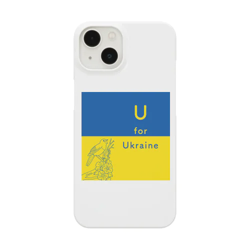 U for Ukraine ウクライナ支援 iPhone Smartphone Case