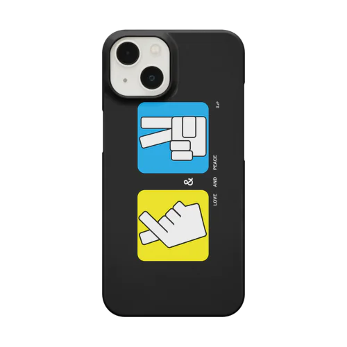 ラブアンドピース iPhone Smartphone Case