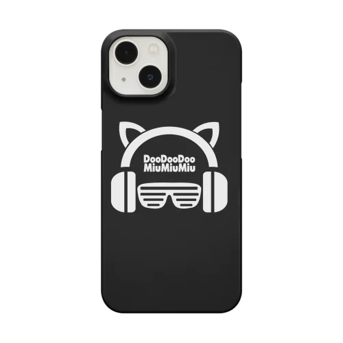 猫耳ヘッドフォンロゴ iPhone Smartphone Case