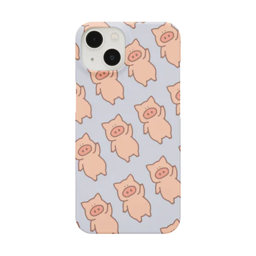 ぶーたん(グレー) iPhone Smartphone Case