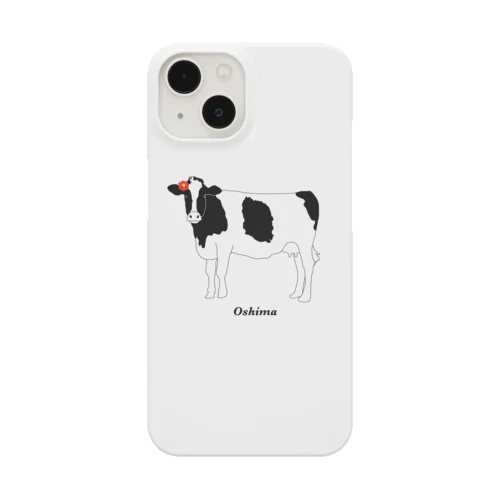 大島のウシさん iPhone Smartphone Case