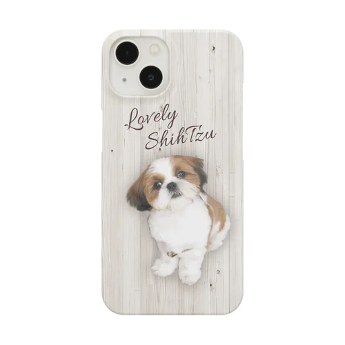 シーズー(ShihTzu) スマホケース ぽんず iPhone iPhone Smartphone Case