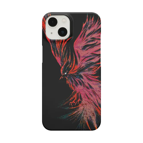 朱雀（黒） iPhone Smartphone Case