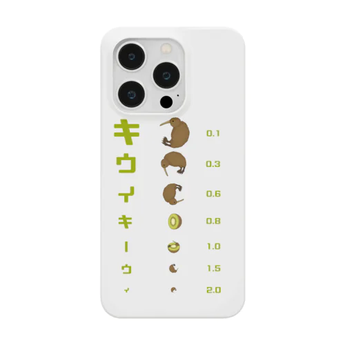 キウイキーウィ 視力検査 iPhone Smartphone Case
